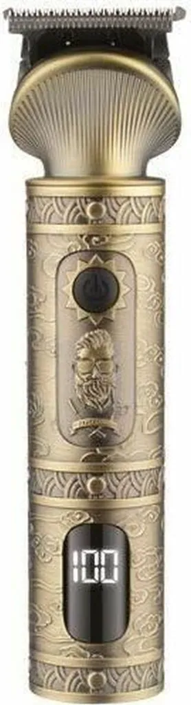 Tondeuse Barbe pour Tracés Nets et Styles Précis Barber Pro Cuivre Metal