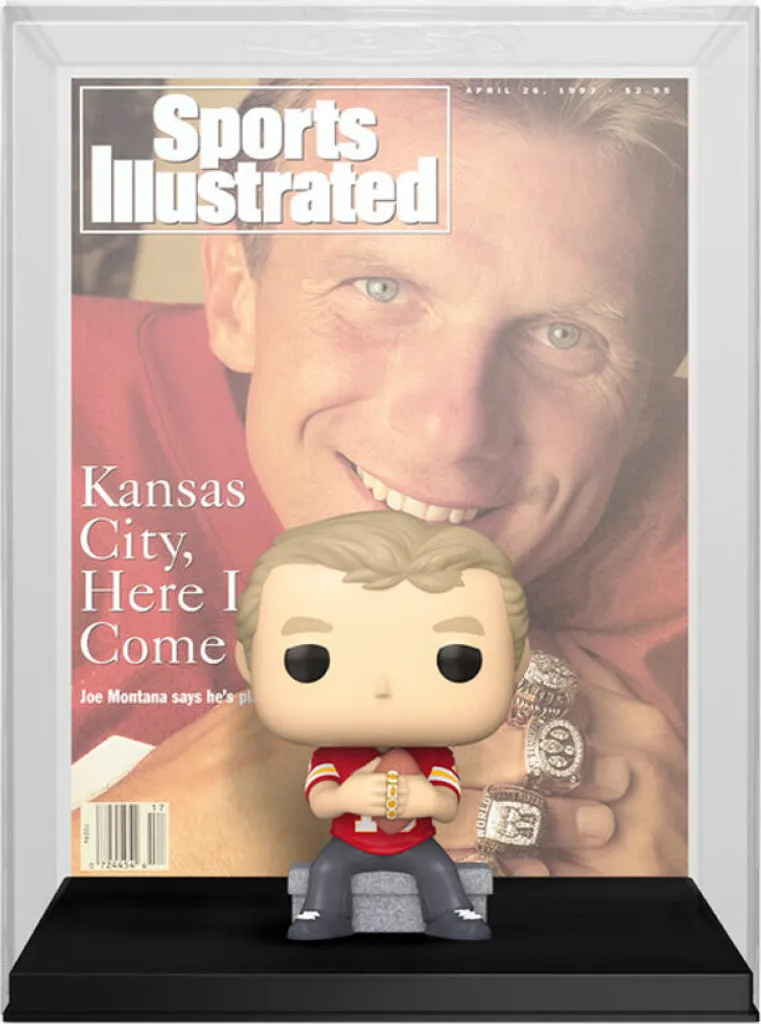 Figurine de Sport Joe Montana pour Collectionneur Fan NFL et Funko Pop!