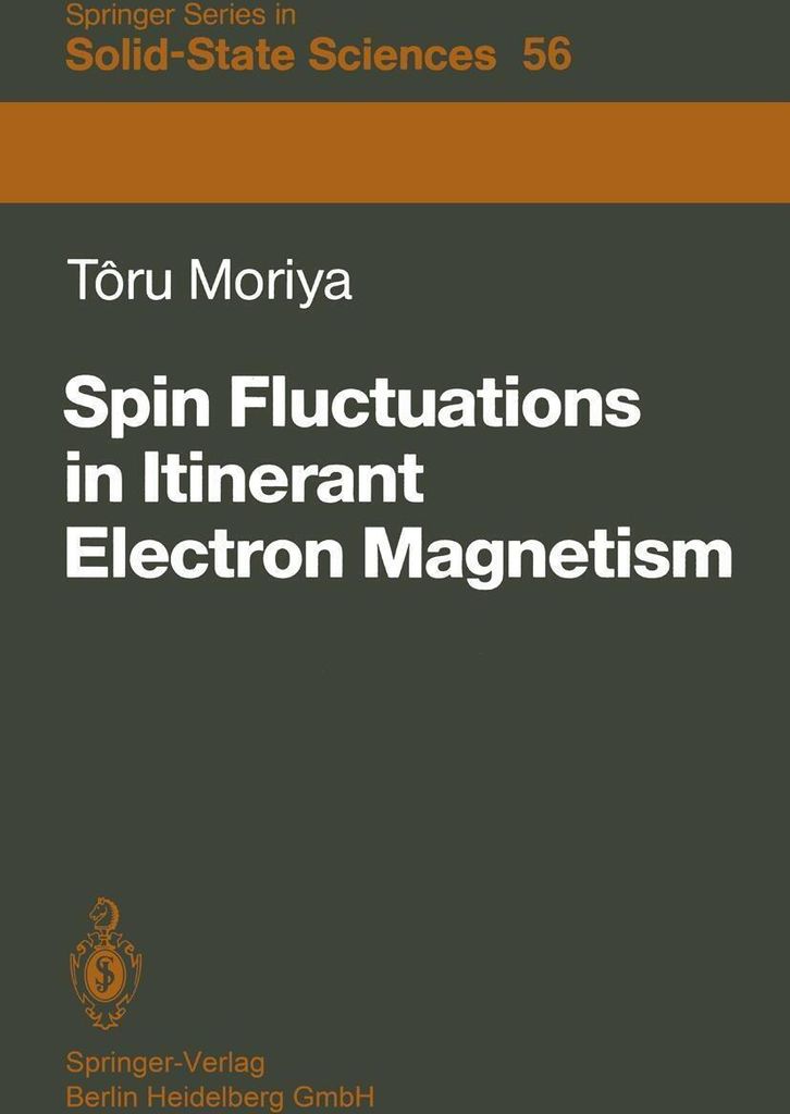 Spin Fluctuations in Itinerant Electron Magnetism