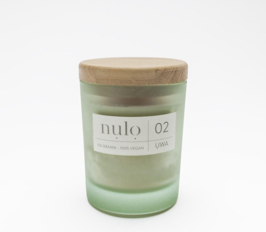 nulo 2 Uwa | 150g - Feinste Handarbeit aus Berlin mit 100% naturreinen Ölen und Rapswachs - Vegan und regional - Aromatherapie