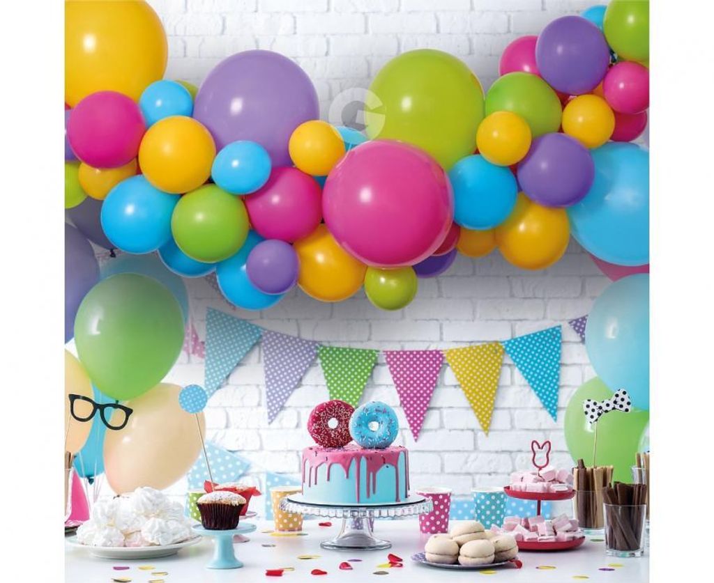 Luftballon Girlande bunt 66 tlg. | Kaufland.de