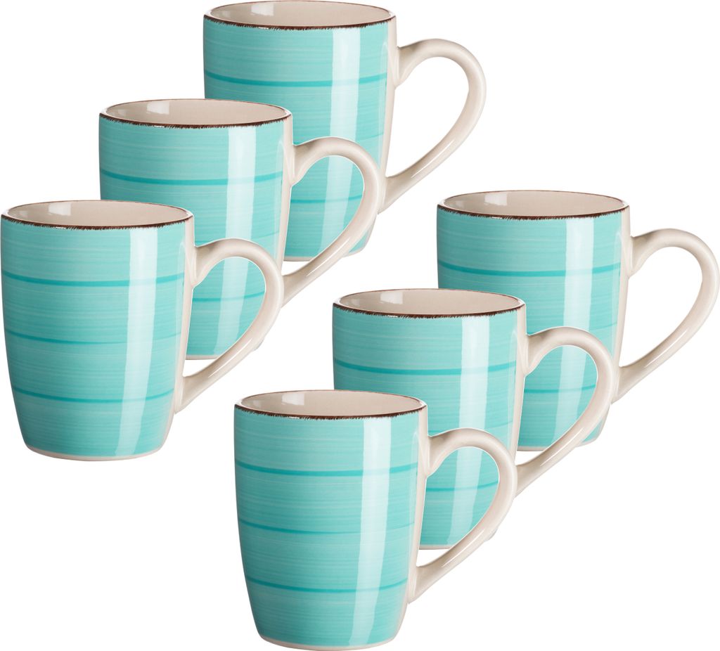 Kaffeebecher-Set, Steingut Kaffeebecher-Set, Steingut Produktbild 