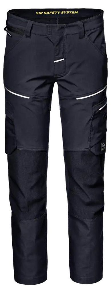 Sir Safety Arbeitshose Gemini Guard Short Herren 4-Wege-Stretch wasserabweisend, 64, DUNKELBLAU