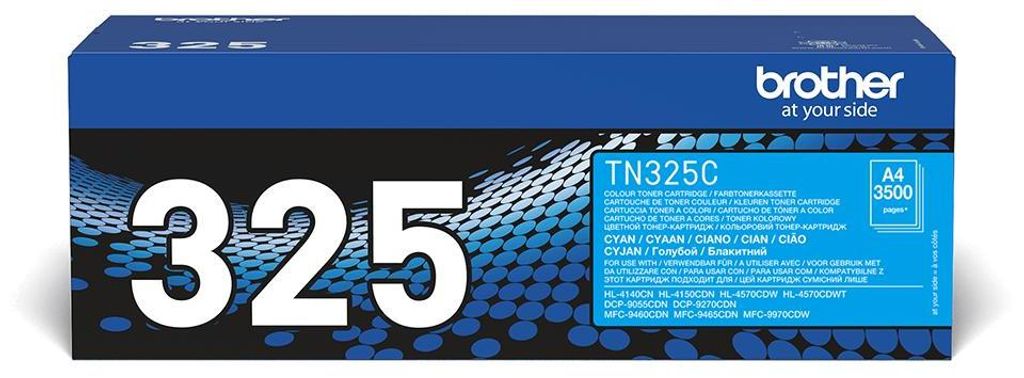 Brother TN-325C, 3500 str., Azurová, 1 kusů Obrázek produktu 