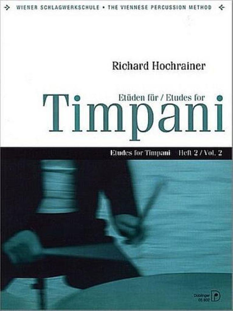 Etüden für Timpani Band 2für Pauken