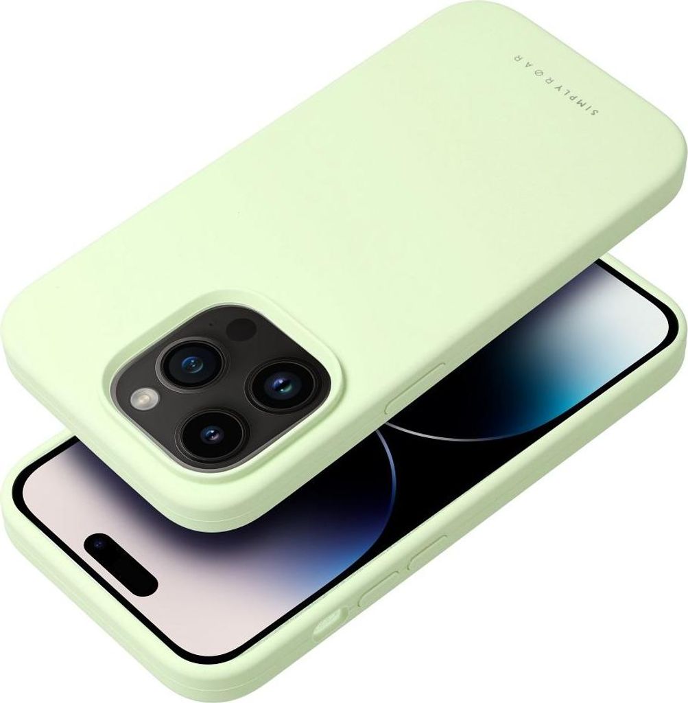 Roar Cloud-Skin Case - passend für iPhone 16e Hellgrün