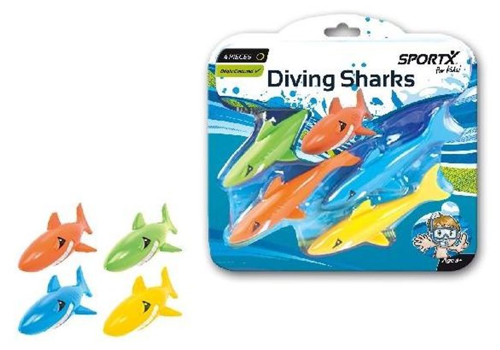 SportX 0765007, Squalo che si immerge, 6 anni, Multicolore Immagine del prodotto 