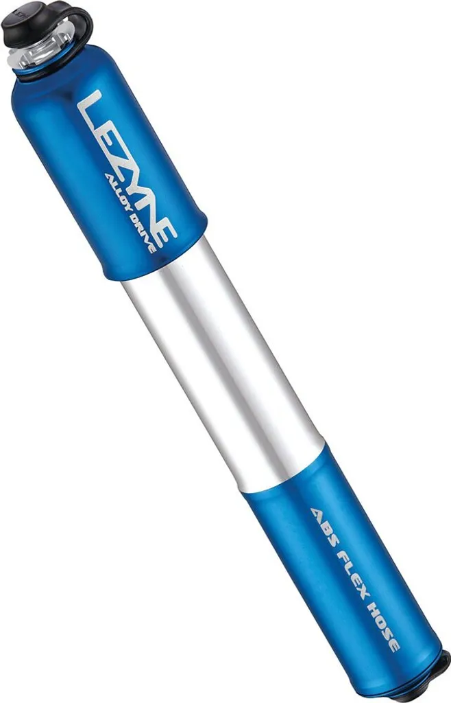 Mini-pompe Alu CNC Lezyne Alloy Drive 90 Psi avec Support de Cadre