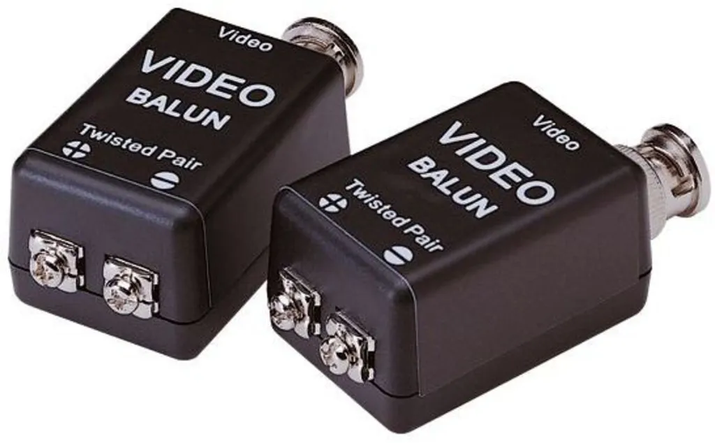Balun vidéo analogique pour supprimer les interférences et parasites image