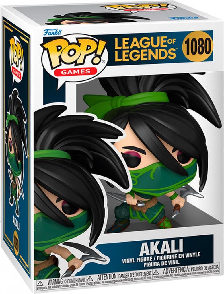 Funko Pop! - Games League of Legends - Akali - Vinyl Immagine del prodotto 