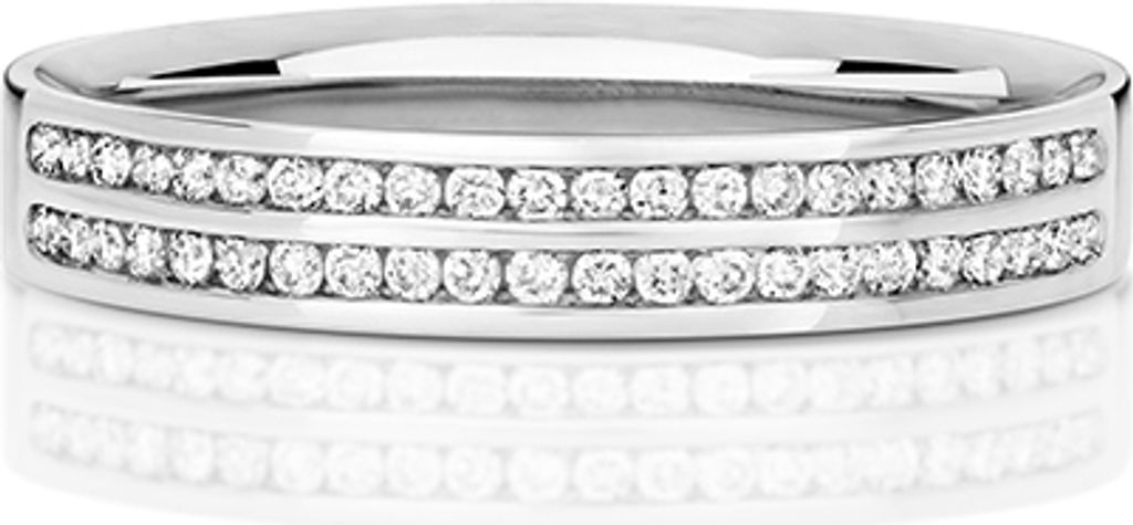 18 Karat (750) Weißgold Damen - Diamant Produktbild 
