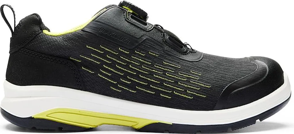 Chaussures de sécurité basse BLAKLADER Cradle Noir Jaune S1P SRC 2442 44