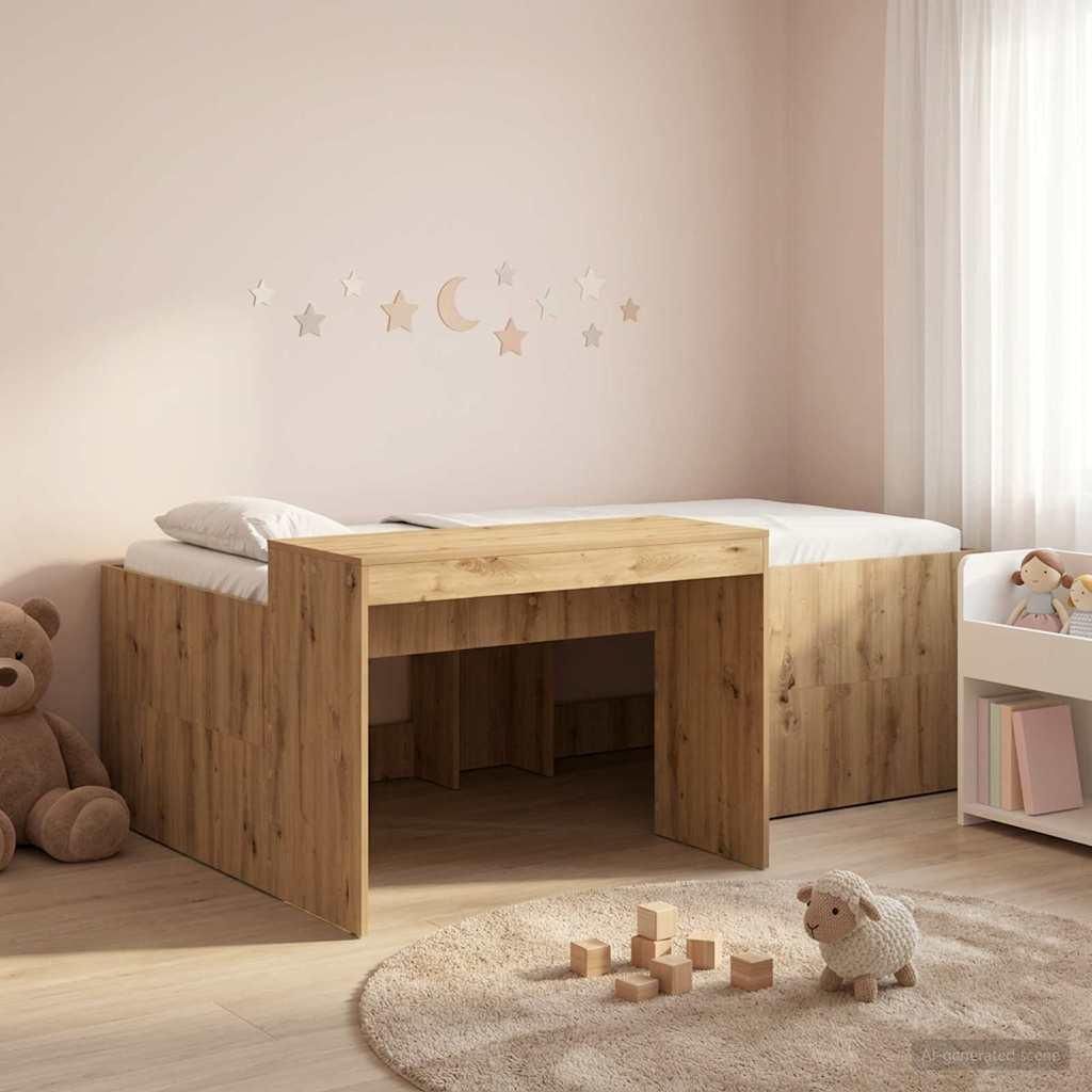 Maison Exclusive – łóżko piętrowe z biurkiem dla dzieci, Zdjęcie produktu 