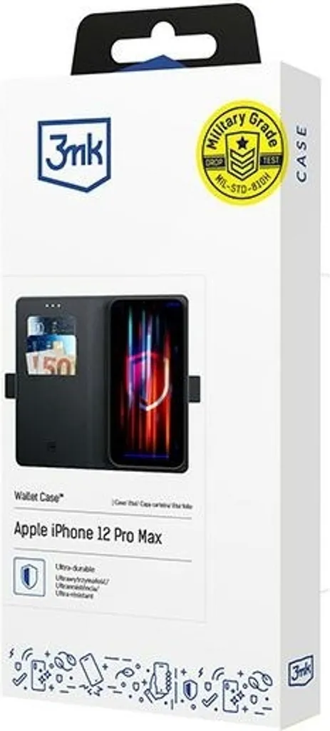 Custodia a Libro iPhone 12 Pro Max 3Mk | Eleganza Touch e Sicurezza - 11