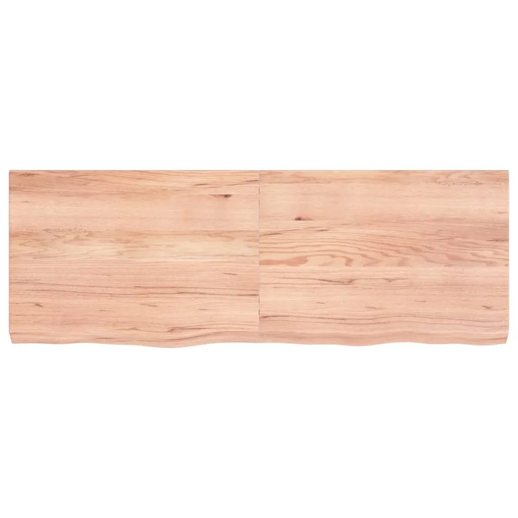 Piano Tavolo Rovere Massiccio Marrone Chiaro 140x50 | Top Premium