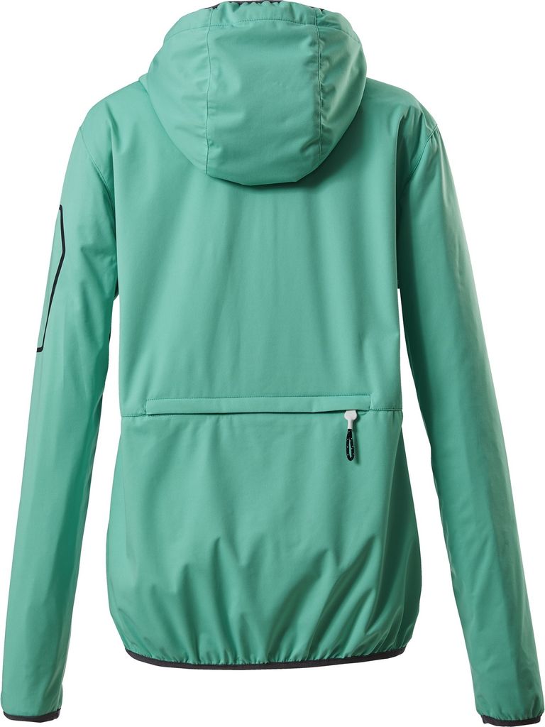 Killtec Softshelljacke Damen Packbar mit 10.000mm Wassersäule, Farbe:Mint, Größe:38