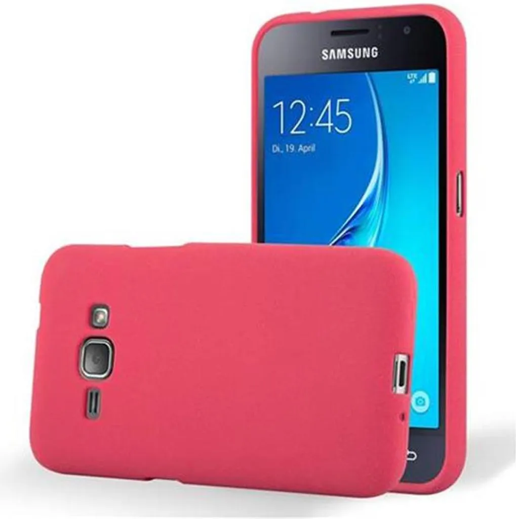 Rendi Unico il tuo Galaxy J1 2016 - Cover Cadorabo Rosso Chic TPU