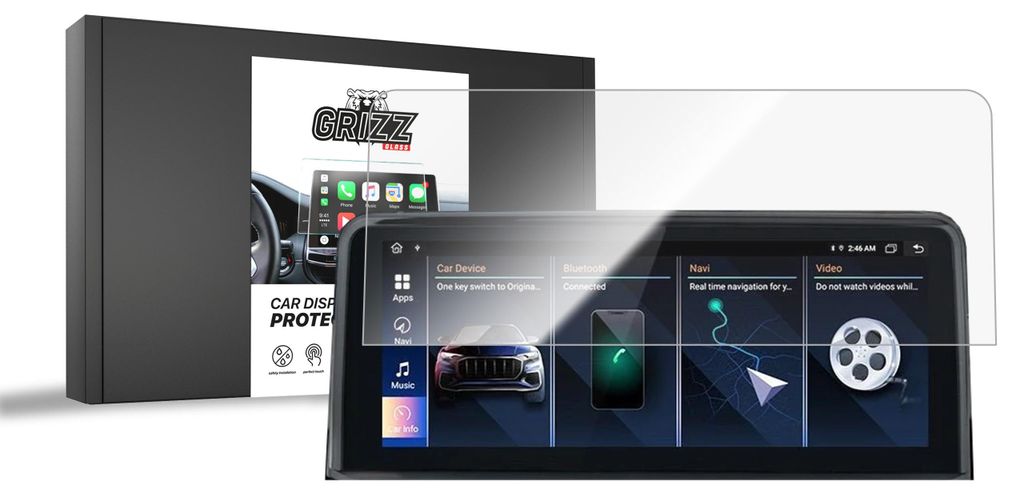 Keramische Autodisplayfolie für BMW X4 G02 12.3" (2021-2025), Grizz Protector