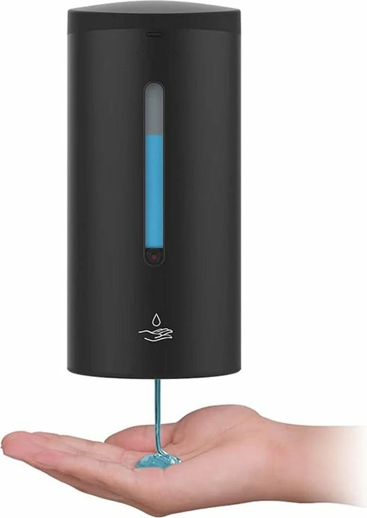 Wandmontierter, berührungsloser Flüssigseifenspender aus Edelstahl mit automatischem Sensor für Bad und Küche, großes Fassungsvermögen 700 ml...