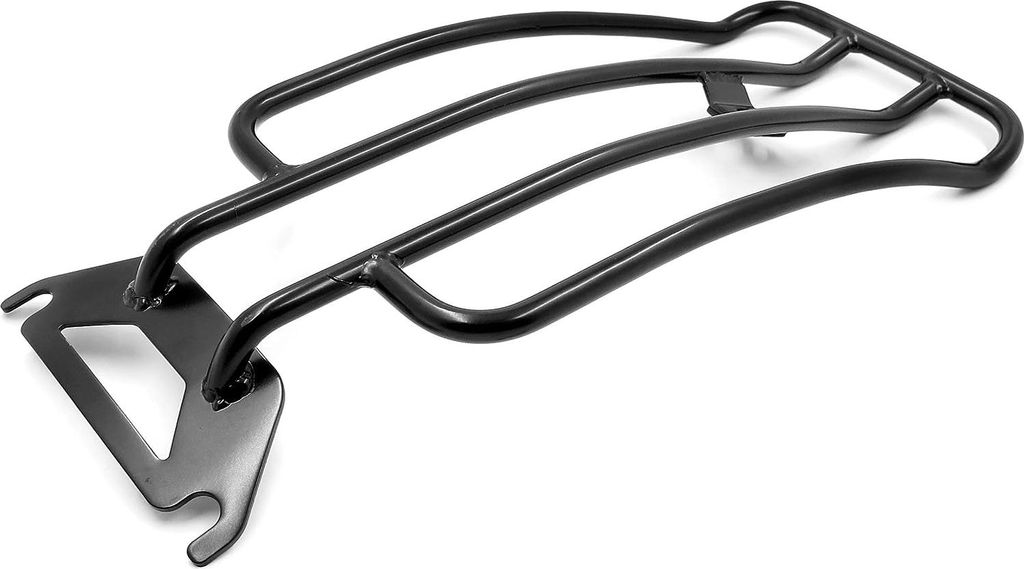 Gepäckträger Solo Rack für Harley Davidson Touring 97-05 schwarz