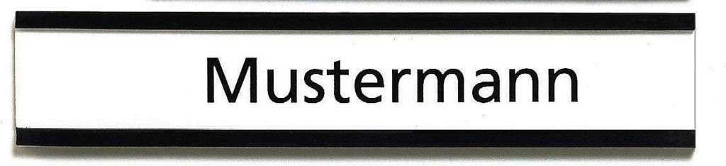 FRANKEN Magnetschild C Profil Beschilderung 50 x 10 mm braun 20 Stück