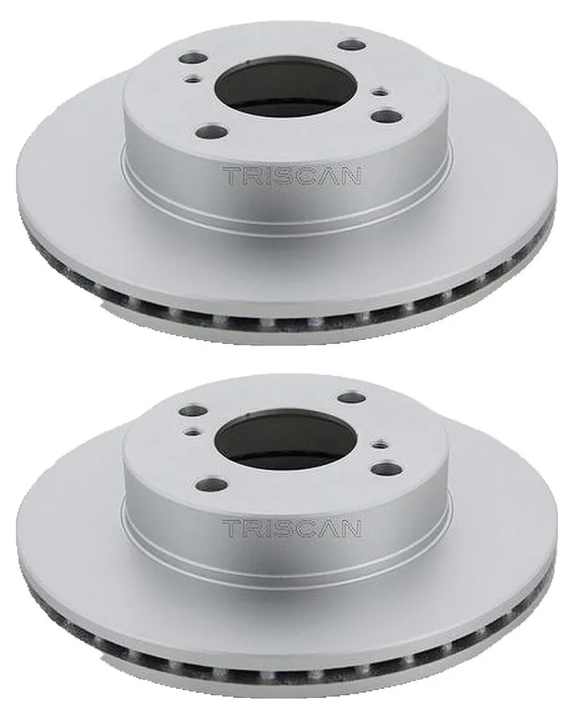 Disques de frein ventilés avant pour Suzuki Alto HA25 et Nissan Pixo UA0