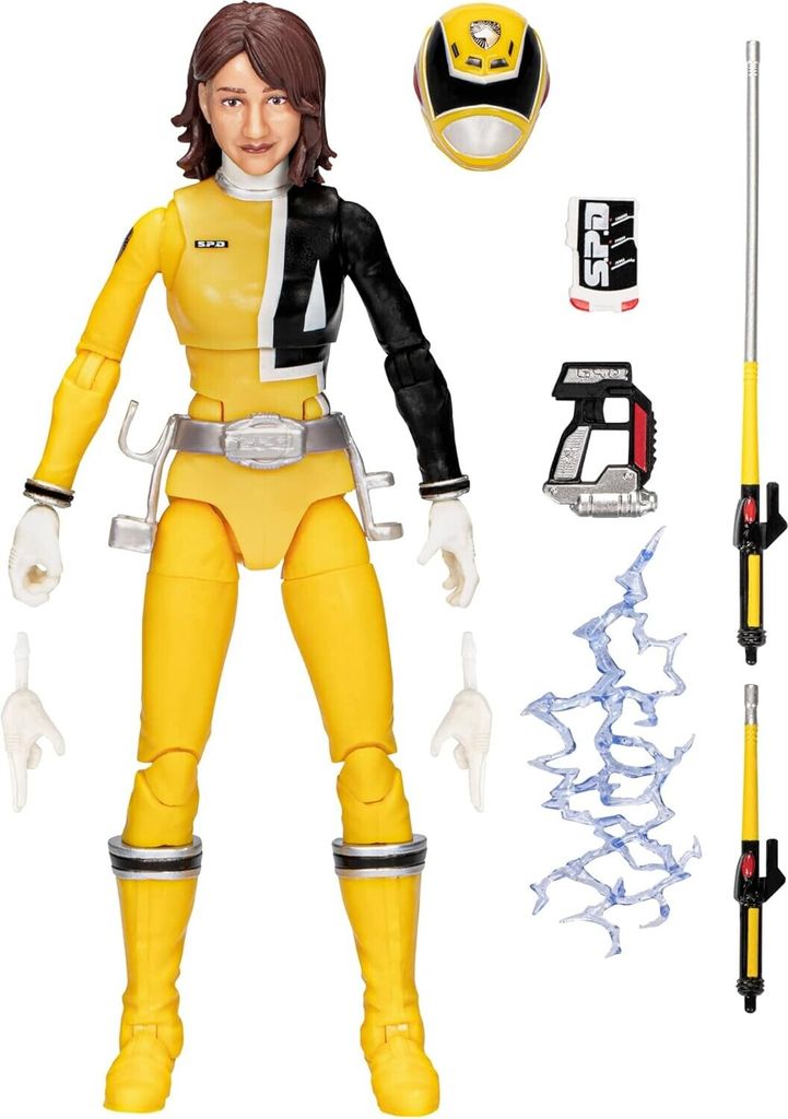 Hasbro S.p.d. Yellow Ranger Lightning Collection Power Produktbild 