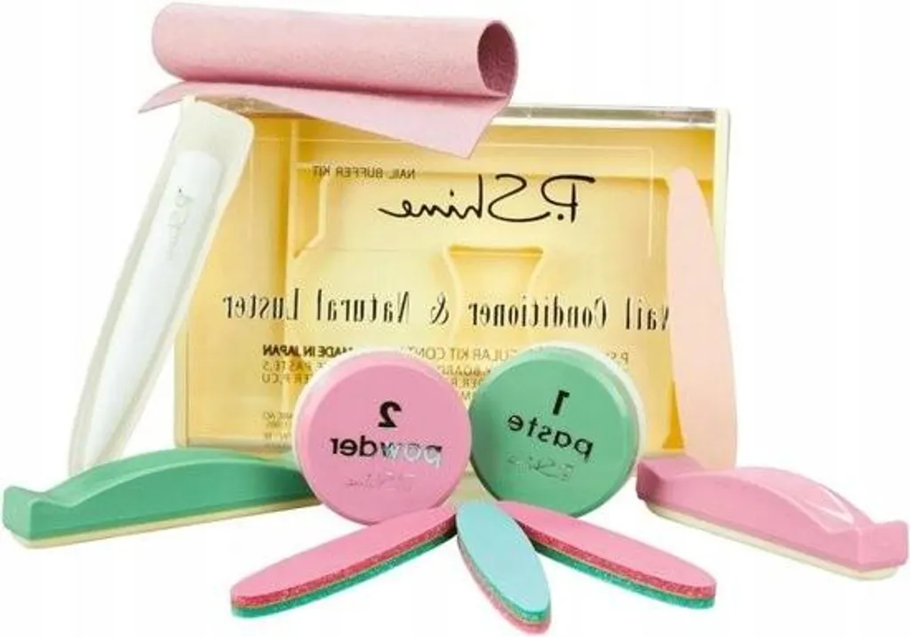 Kit manucure japonais professionnel pour soin et réparation des ongles