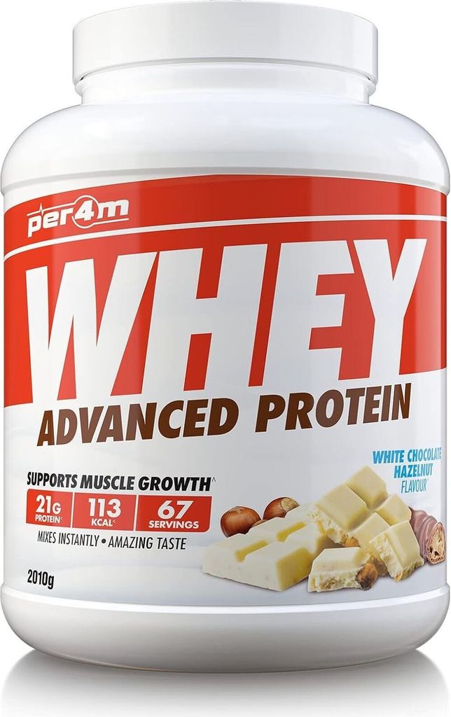 Per4m Whey Protein- 2,01 kg White Chocolate Hazelnut Produktbild 
