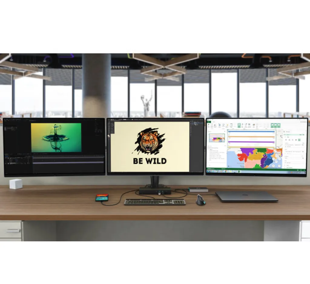 Docking Station Thunderbolt 3 Triple Écran avec Charge Rapide 96W PC - 10