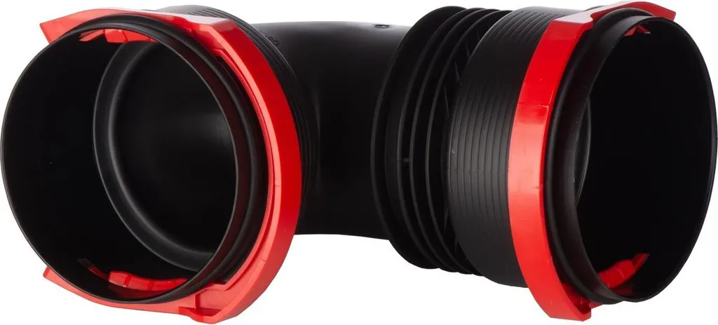 Coude Zehnder ComfoTube 90 pour installation de gaine en angle droit
