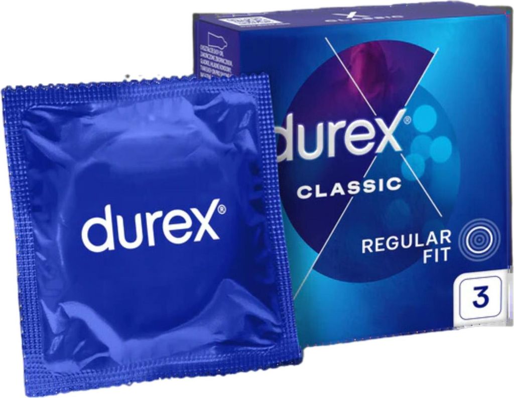 Durex Classic, Prezerwatywa dla mężczyzn, Przezroczysty, Zdjęcie produktu 