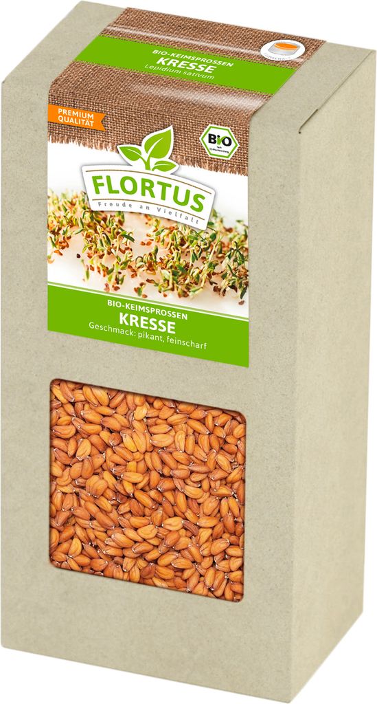 Keimsprossen Kresse (200 g) |Keimsprossen von FLORTUS Produktbild 1