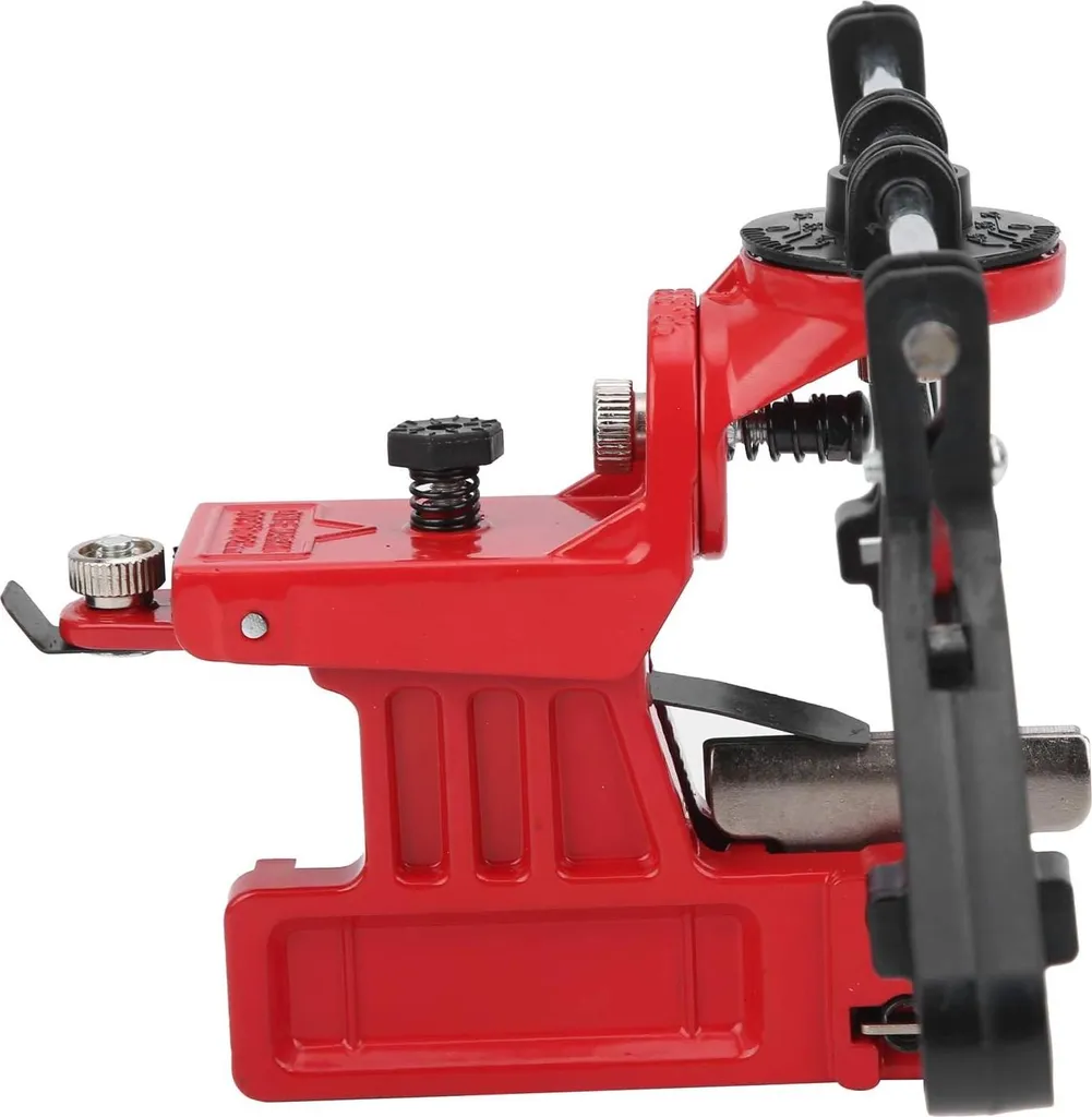 Affûteuse de chaîne robuste rouge avec montage sur perche ergonomique - 5