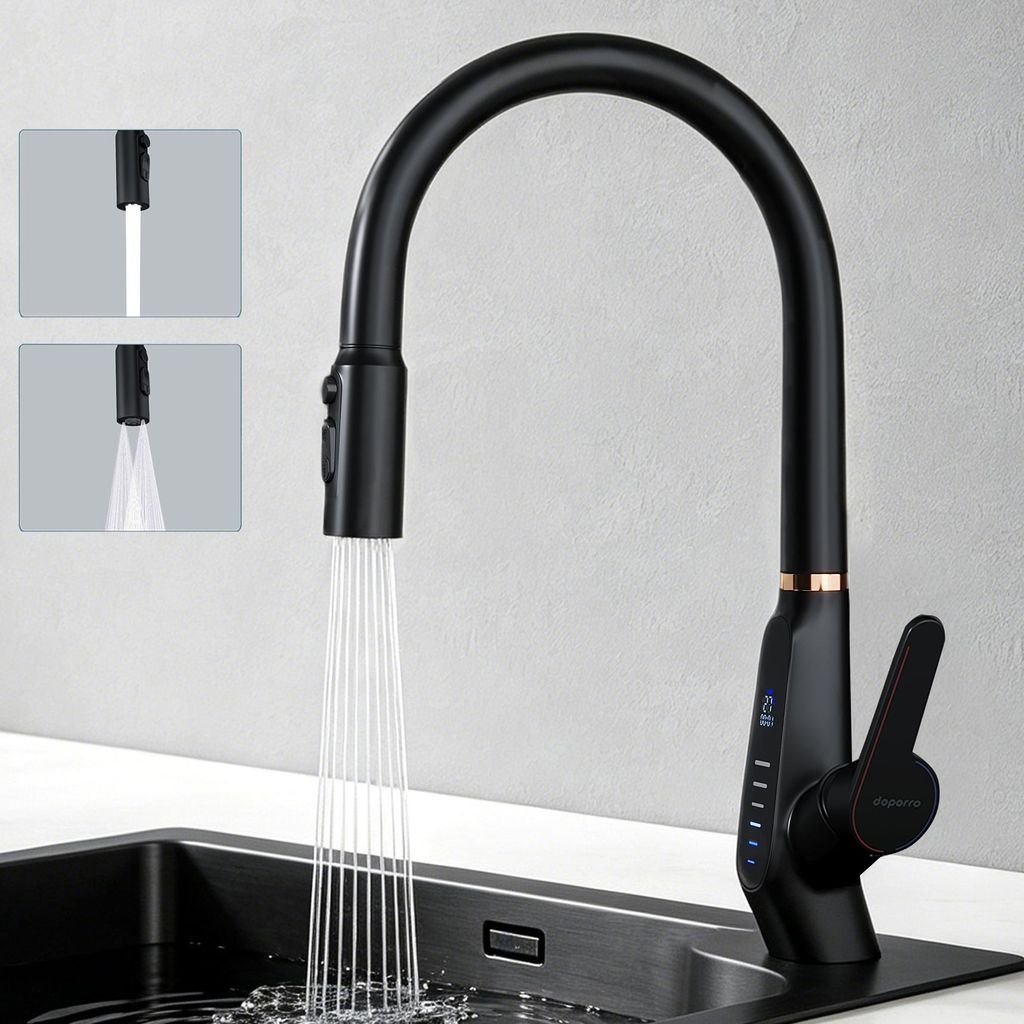Mai & Mai Wasserhahn Küche Küchenamatur ausziehbar 360° Produktbild 