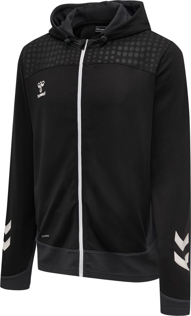 Hummel hmlLEAD ZIP POLY HOODIE BLACK M