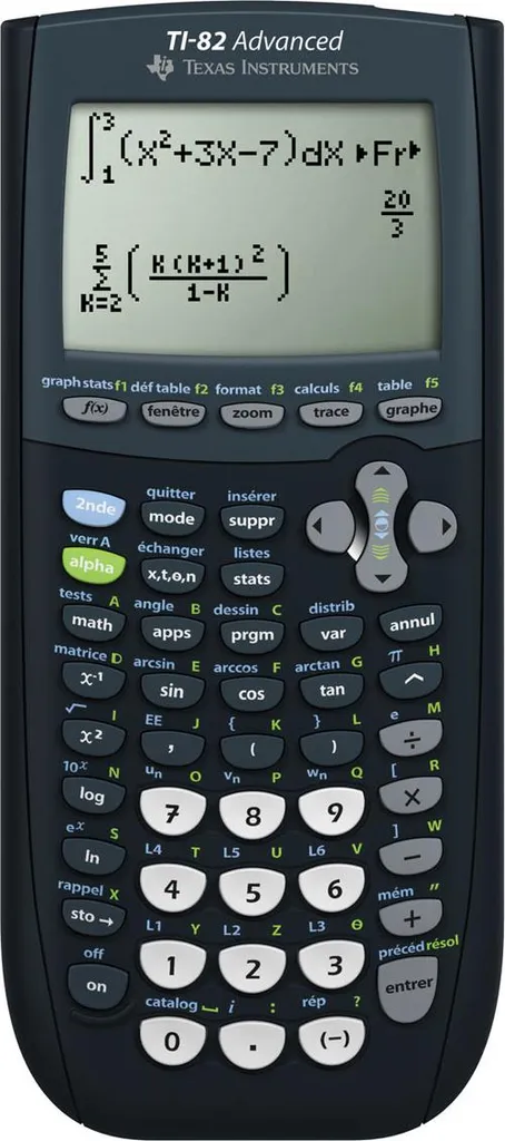 Compra TI-82 Advanced Texas Instruments | Calcolatrice per Studenti