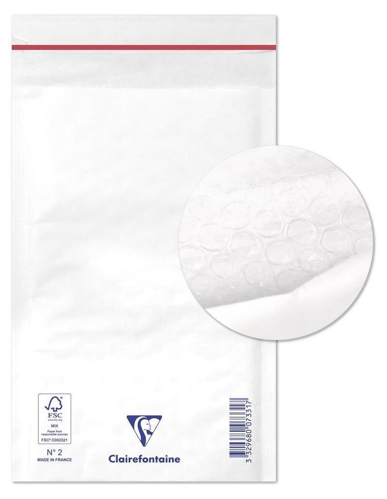 Clairefontaine Luftpols 120x210 Kraft ws 90g Pk 10