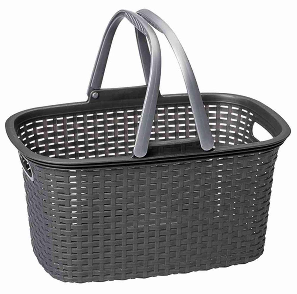 Rival 371-050 Einkaufskorb Rattan-Design, 18 Liter, 44 x Produktbild 