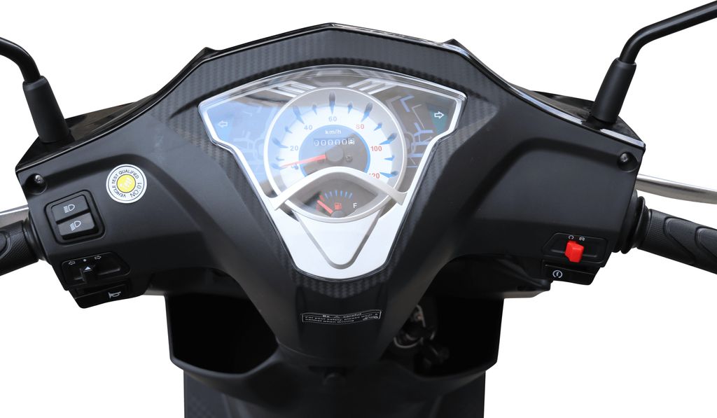 Motorroller Topdrive 125 ccm 85 km/h EURO 5+ schwarz Produktbild 5