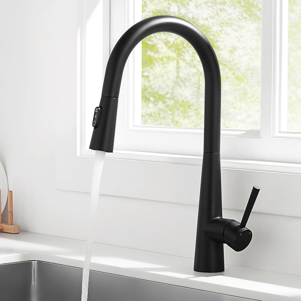 CECIPA Wasserhahn Küche  mit Ausziehbar 360° drehbar Produktbild 1