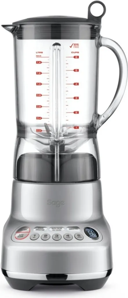 Sage Fresh & Furious Blender Mixeur en Acier Inox Argenté SBL620BSS