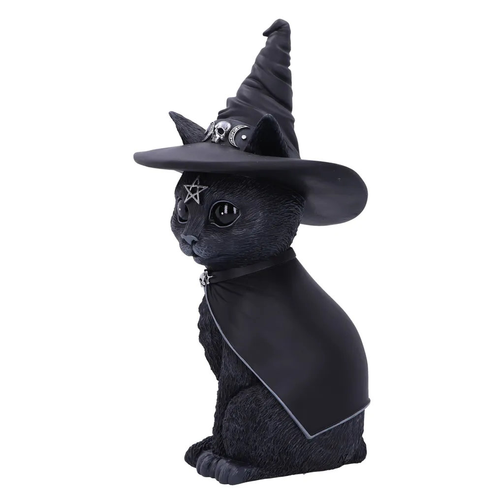 Figurine Chat Purrah 30 cm pour Autel Wicca - Décoration Cult Cuties Zen