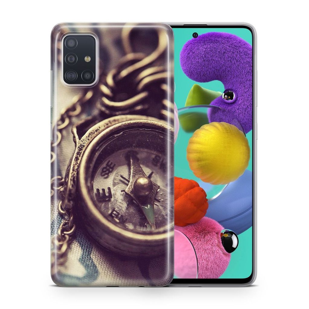 Handyhülle Schutzhülle für Huawei P Smart Z Case Cover Tasche Bumper Etuis TPU, Modell:Huawei P Smart Z, Motiv auswählen:Kompass
