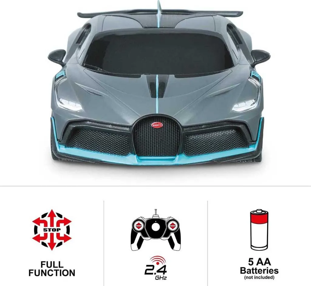 Bugatti Télécommandée 2.4 GHz : Finis les Problèmes de Signal Radio - 3