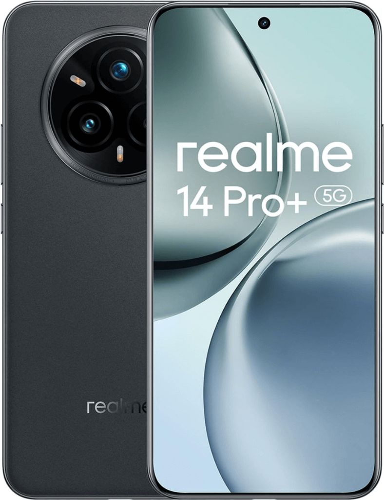 Realme 14 Pro+ 5G 256GB/8GB Dual SIM Grau Produktbild 