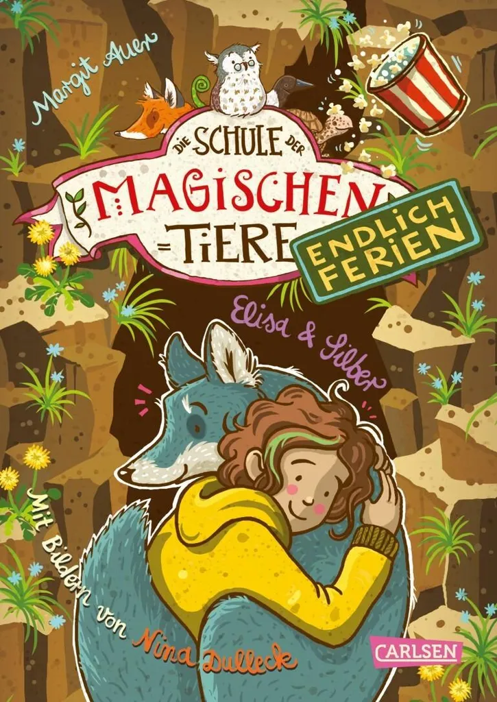 Lecture vacances enfant L'école des animaux magiques Elisa et Argent 9