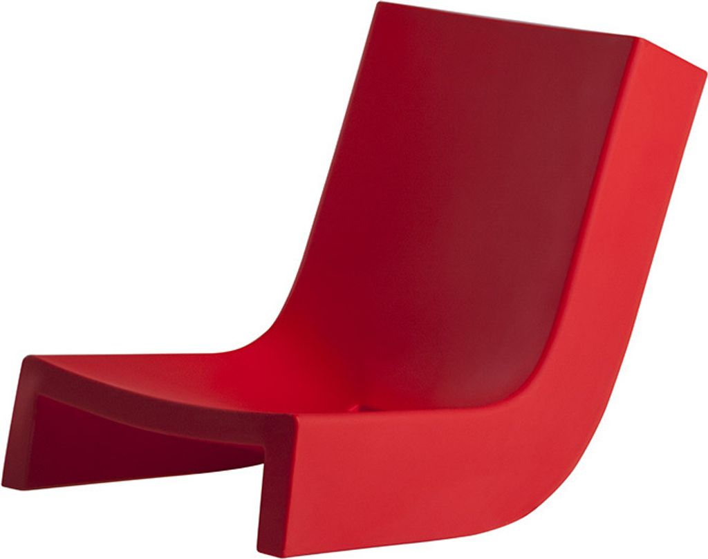 Slide Design Tisch Amore - Flame Red Farbe: Flame Red