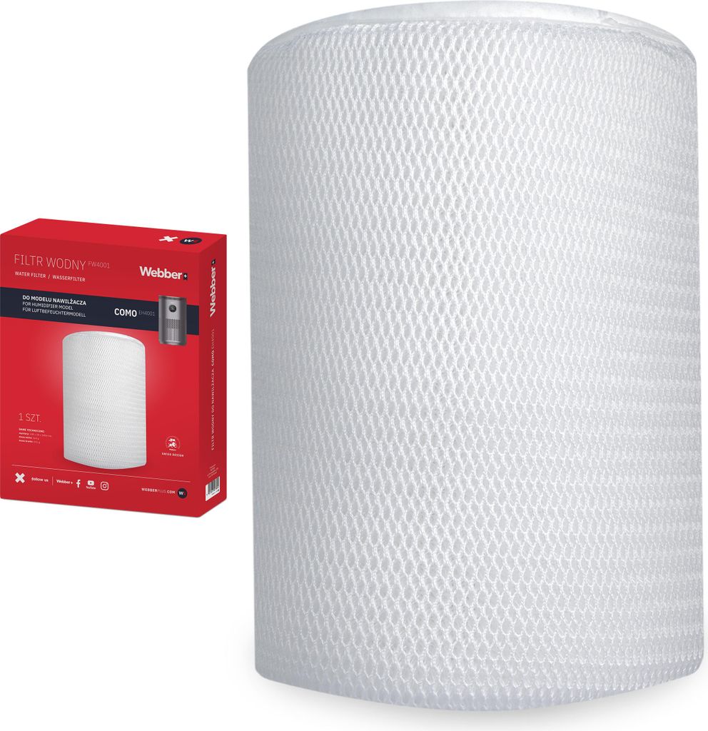 Wasserfilter für Luftbefeuchter Webber EH4001 ORIGINAL