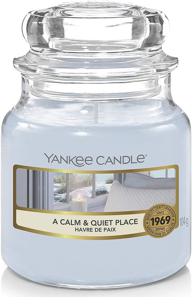 Yankee Candle Classic Duftkerze Kerzenwachs Blau Produktbild 